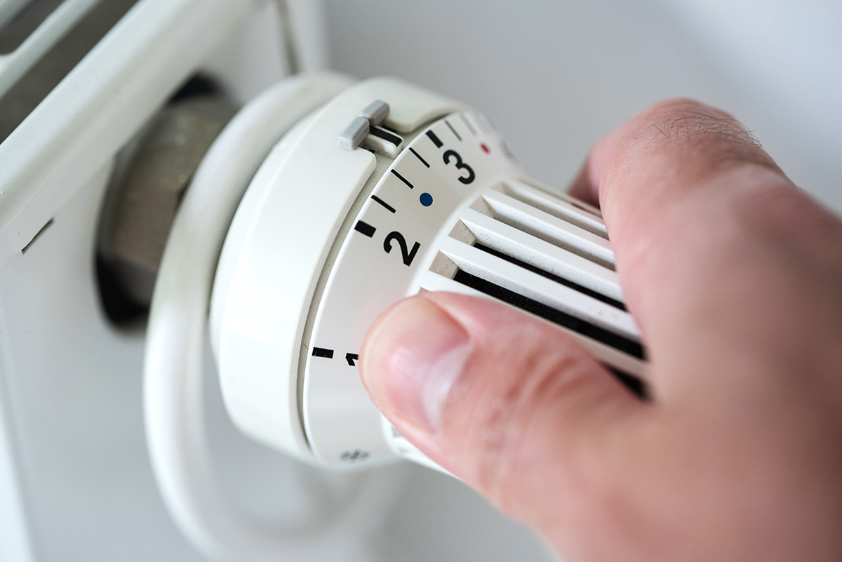 Impostazione del radiatore