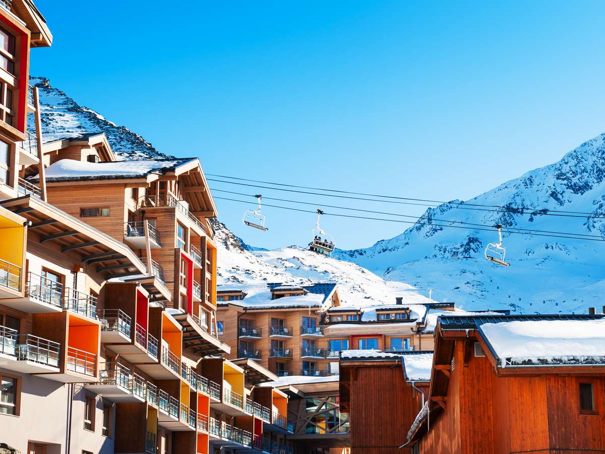 Top 10 skiresorts in Frankrijk