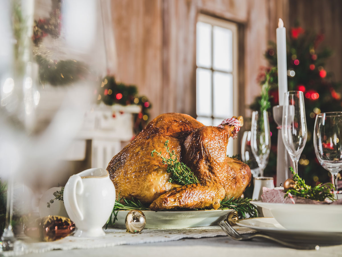 turkey at christmas
