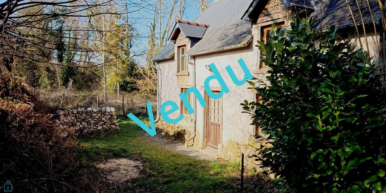 COTES D'ARMOR Plumieux : Casa de campo con 2 dormitorios y 1 acre de terreno