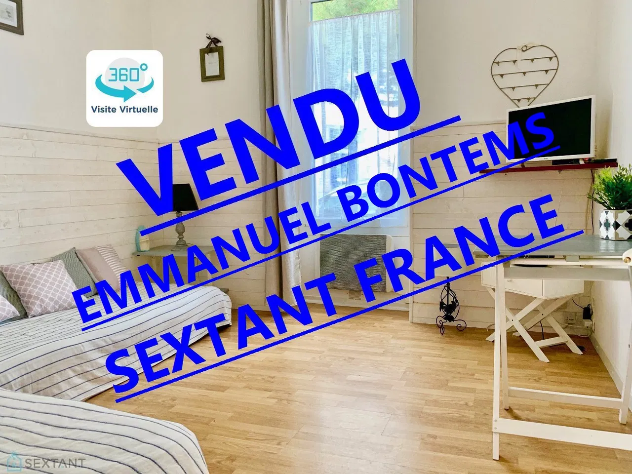 1-room apartment of 23 m2 hyper center of Pouliguen
