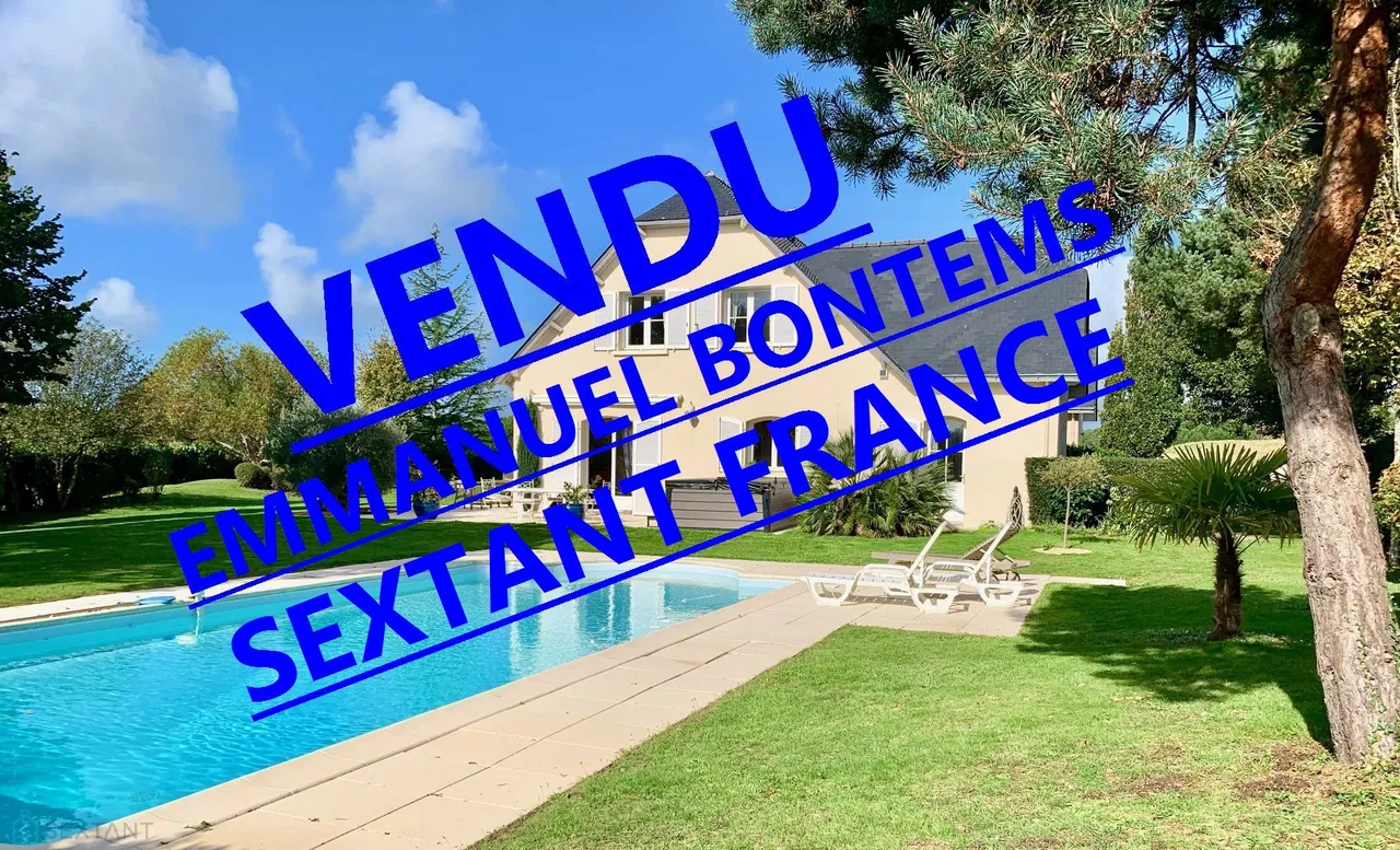 Magnificent 8 rooms villa with swimming pool in the heart of La Baule International Golf