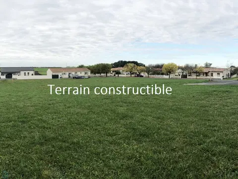 Photo of terrain constructible · SONNAC
