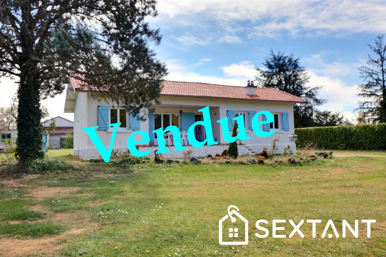 Orleat, single storey house of around 100 m²