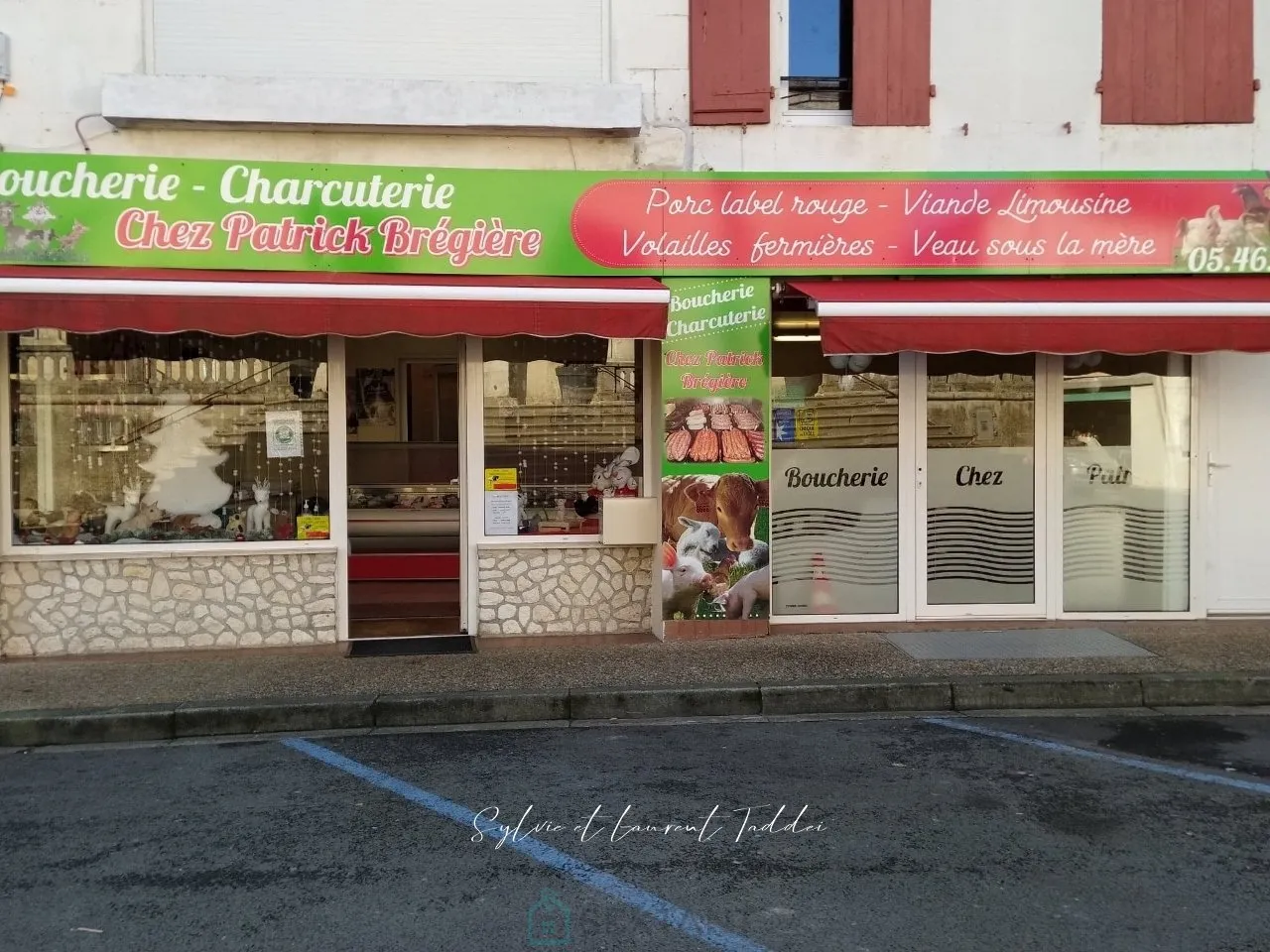 配有额外开发潜力的肉店-熟食店
