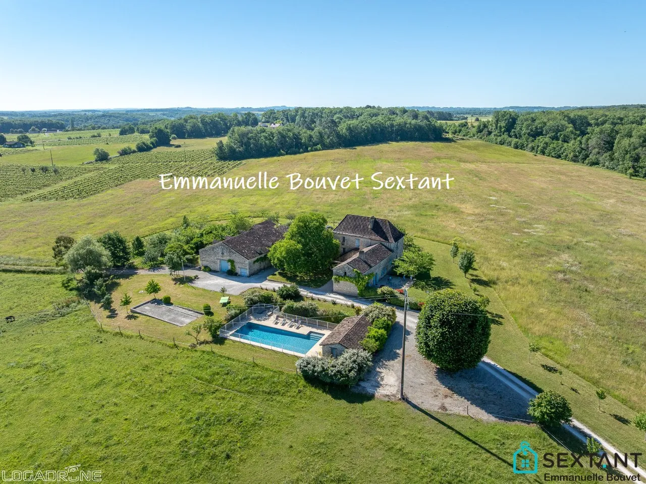 BERGERAC, outstanding property, 74 acres