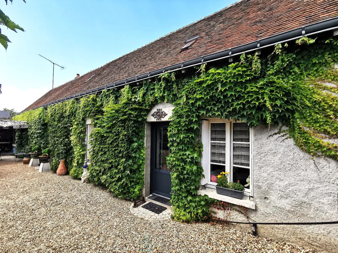 Character real estate complex: farmhouse, gite, barn and outbuildings