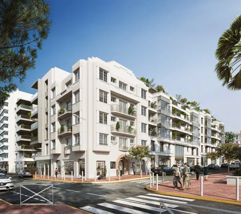 Antibes -Juan-les-Pins // New Build – Studio // 50 m from the Sea