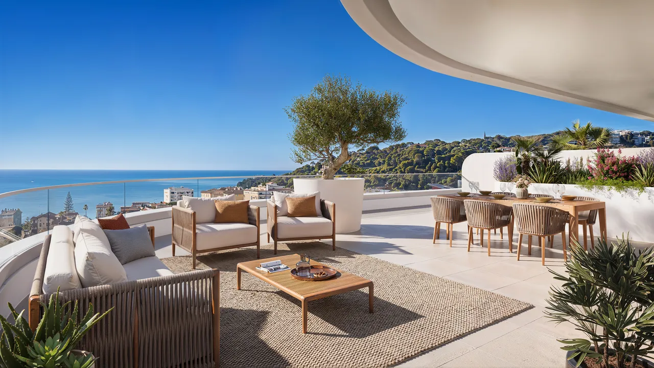 Roquebrune-Cap-Martin – 两居室- 海景- 摩纳哥与意大利之间的全新住宅