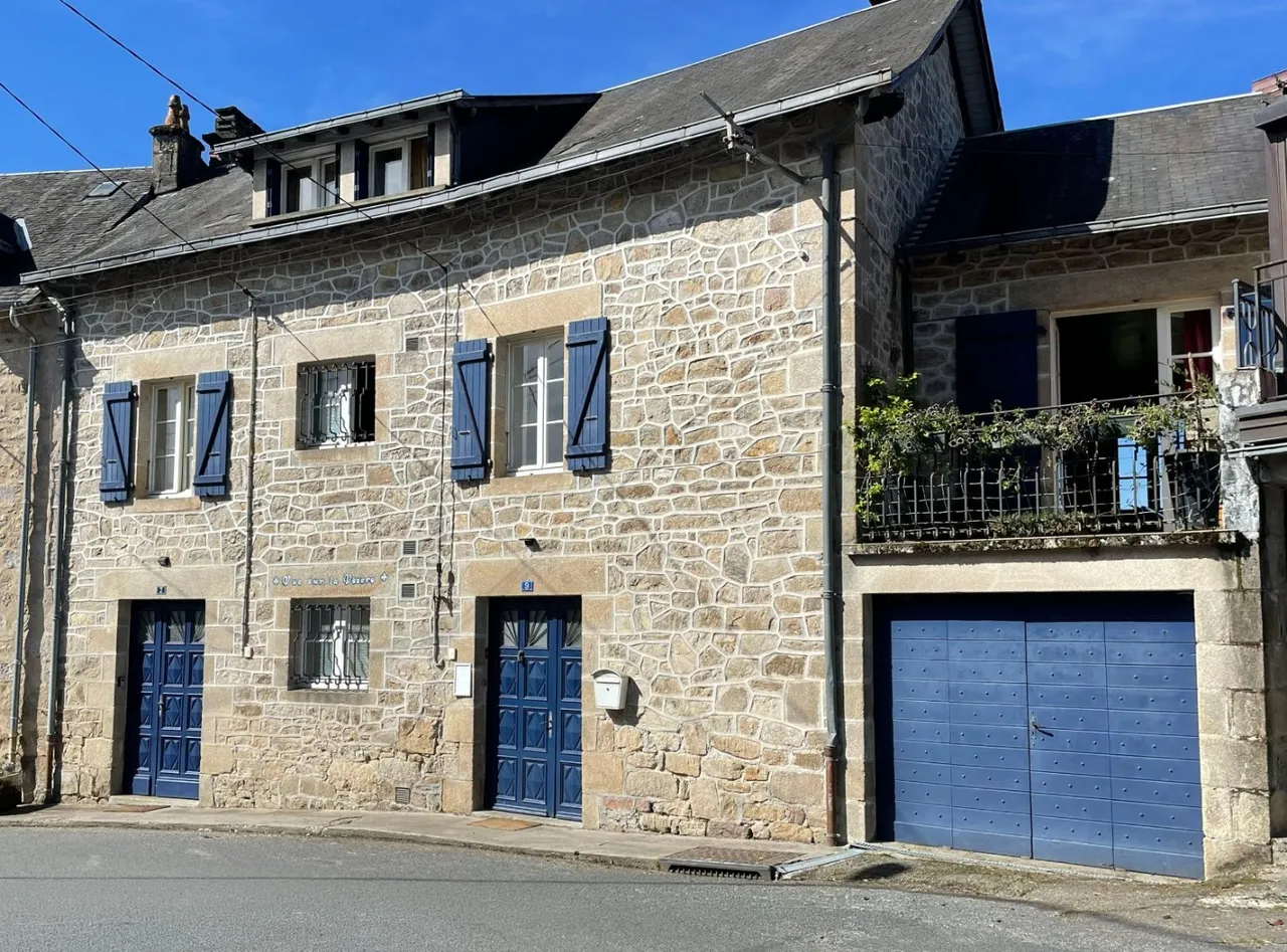 Beautiful stone property, 4 bedrooms 3 bathrooms, with separate attached gite. Lovely garden with amazing views.