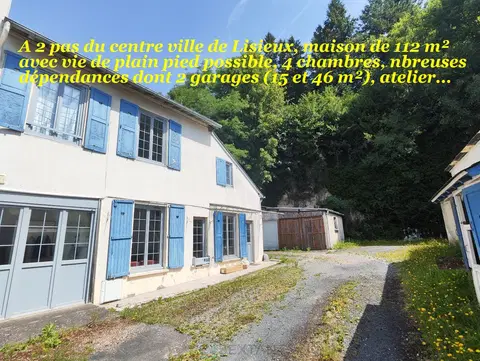 Foto de Casa de 112 m² con dependencias, a dos pasos del centro de Lisieux