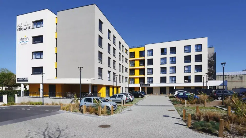 租赁投资 – 卡昂 – Nemea Appart'Etud Beaumois 学生公寓 - 5.16% 回报率