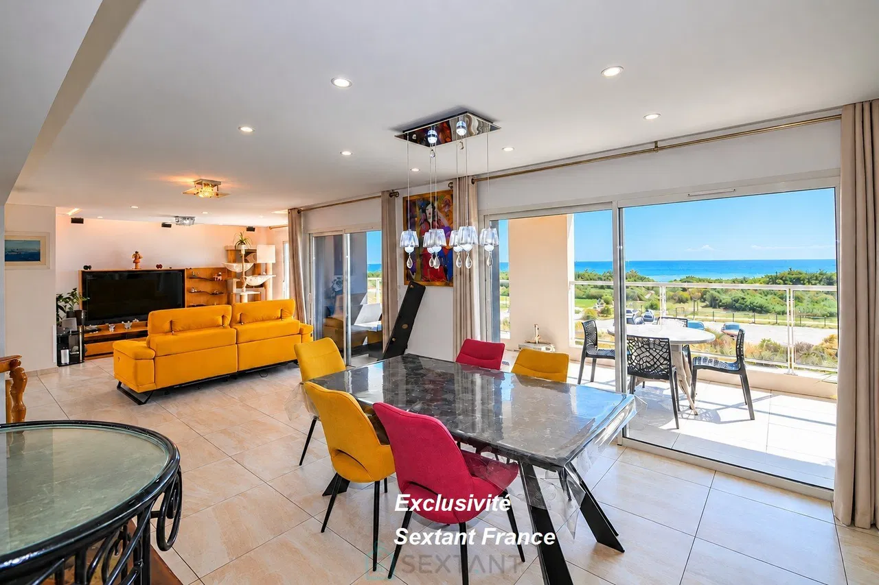 SAINT-CYPRIEN-PLAGE – WATERFRONT! EXCEPTIONAL SEA VIEW