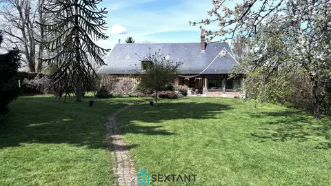 Foto van Prachtig Normandisch huis met 3 slaapkamers en verwarmd zwembad